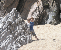 Rocks on the beach