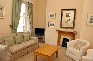 Sitting Room with fireplace